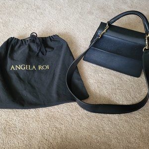 Angela Roi black crossbody bag Hamilton Satchel - Black